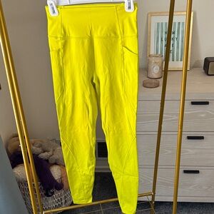 Bright Yellow Women's Leggings